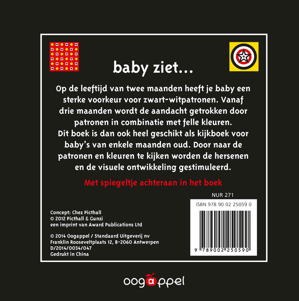 kijkboek met spiegeltje | 0-6 maanden