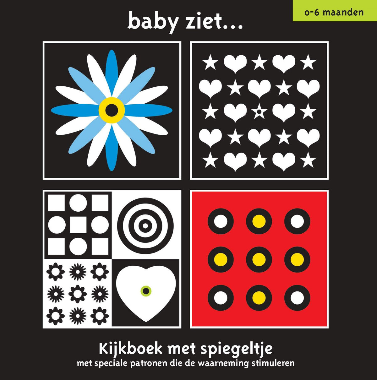 kijkboek met spiegeltje | 0-6 maanden