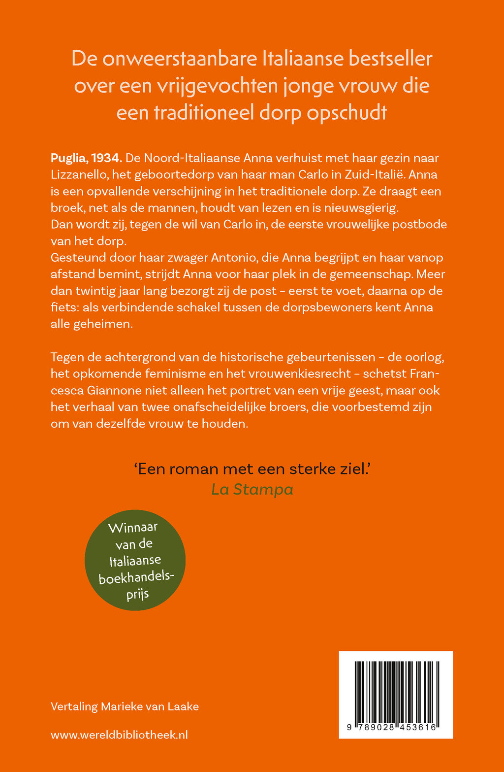 De brievenbezorgster van Puglia