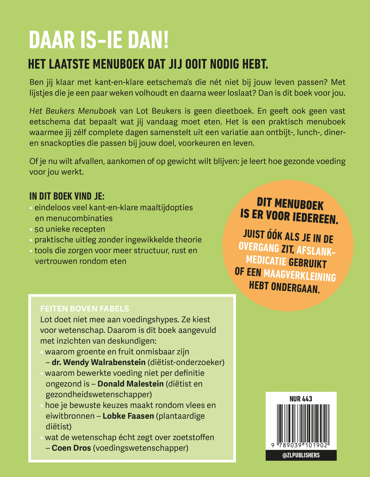 Het Beukers menuboek