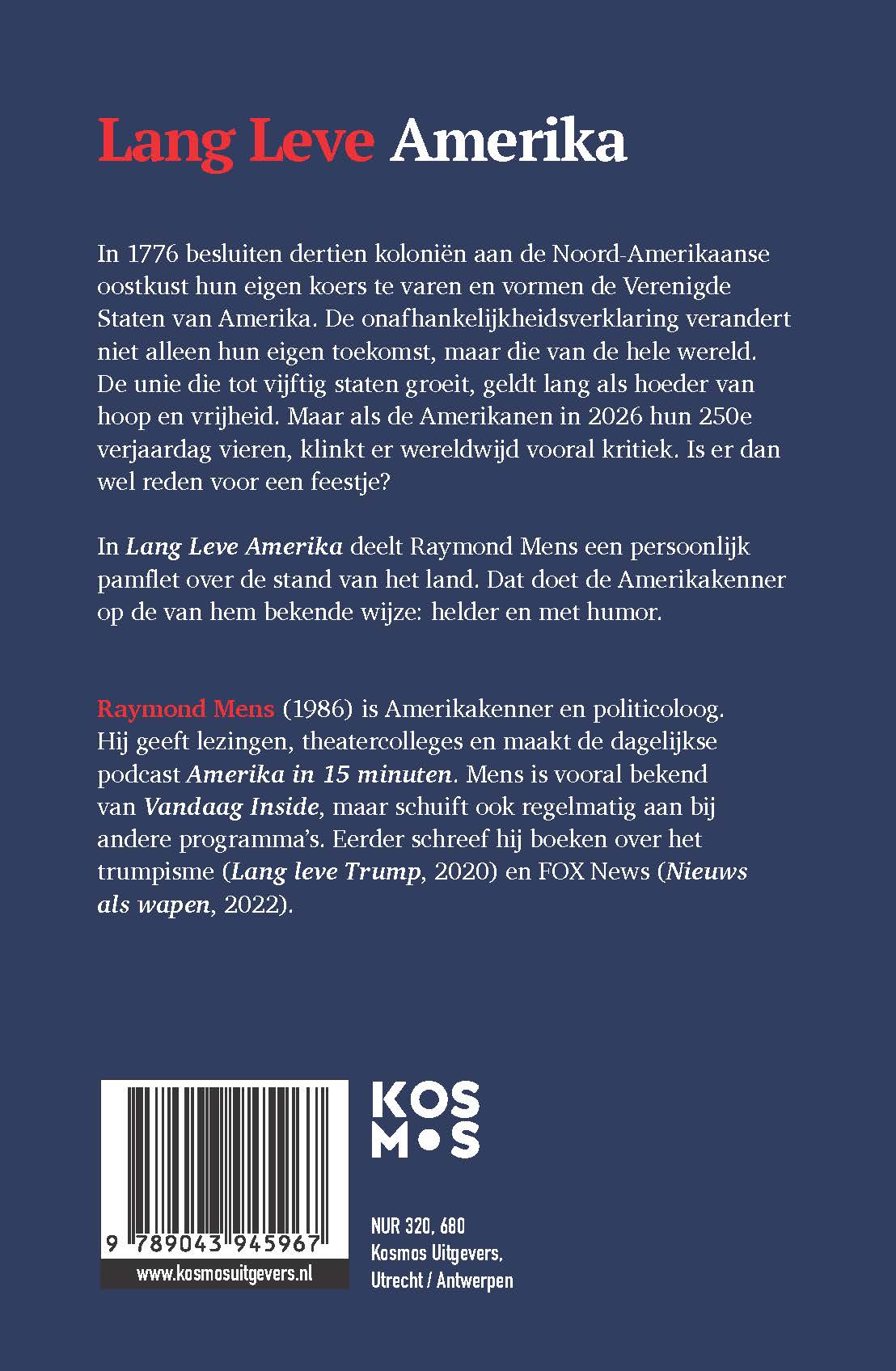 Lang leve Amerika