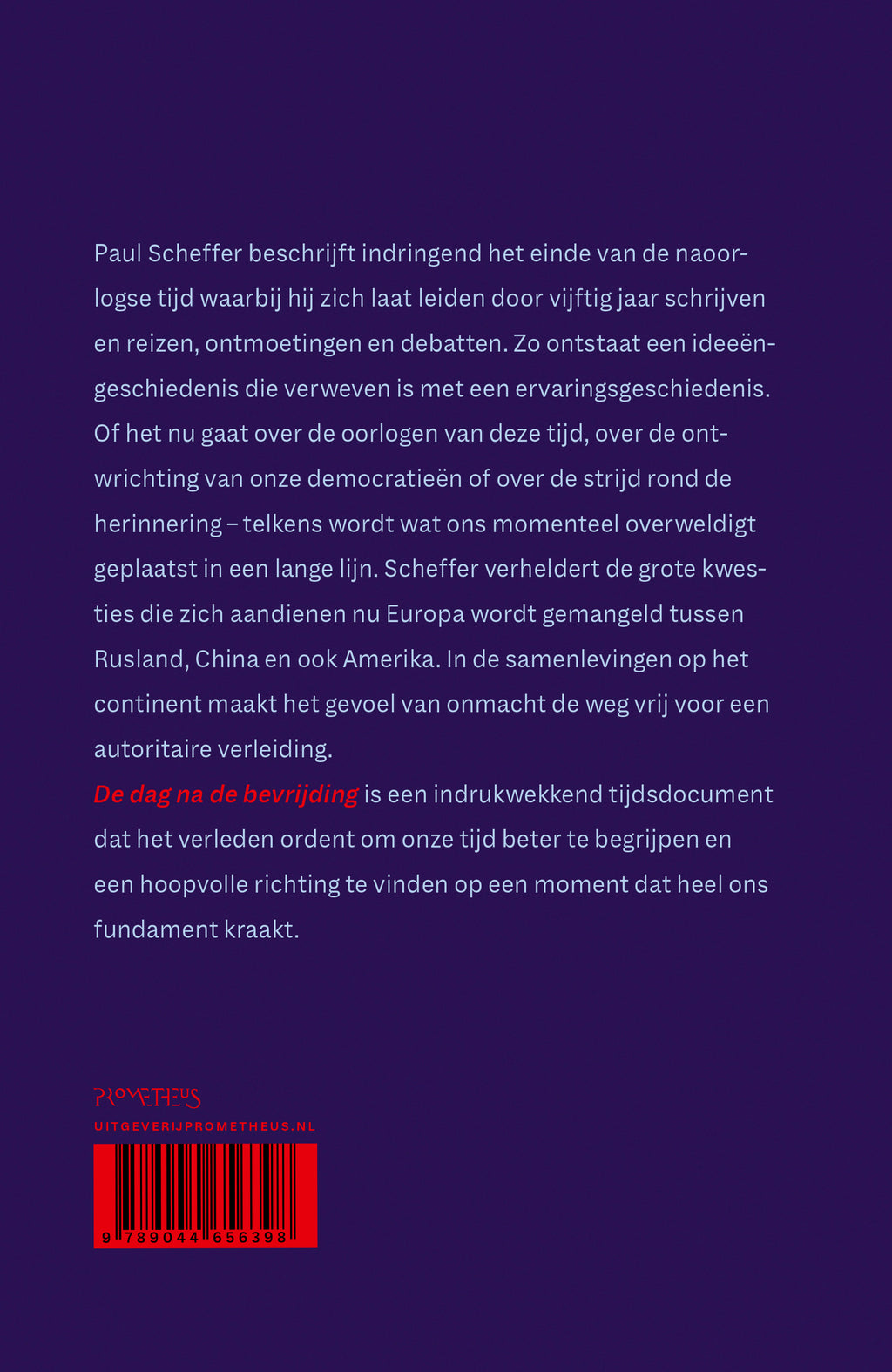 Dag na de bevrijding