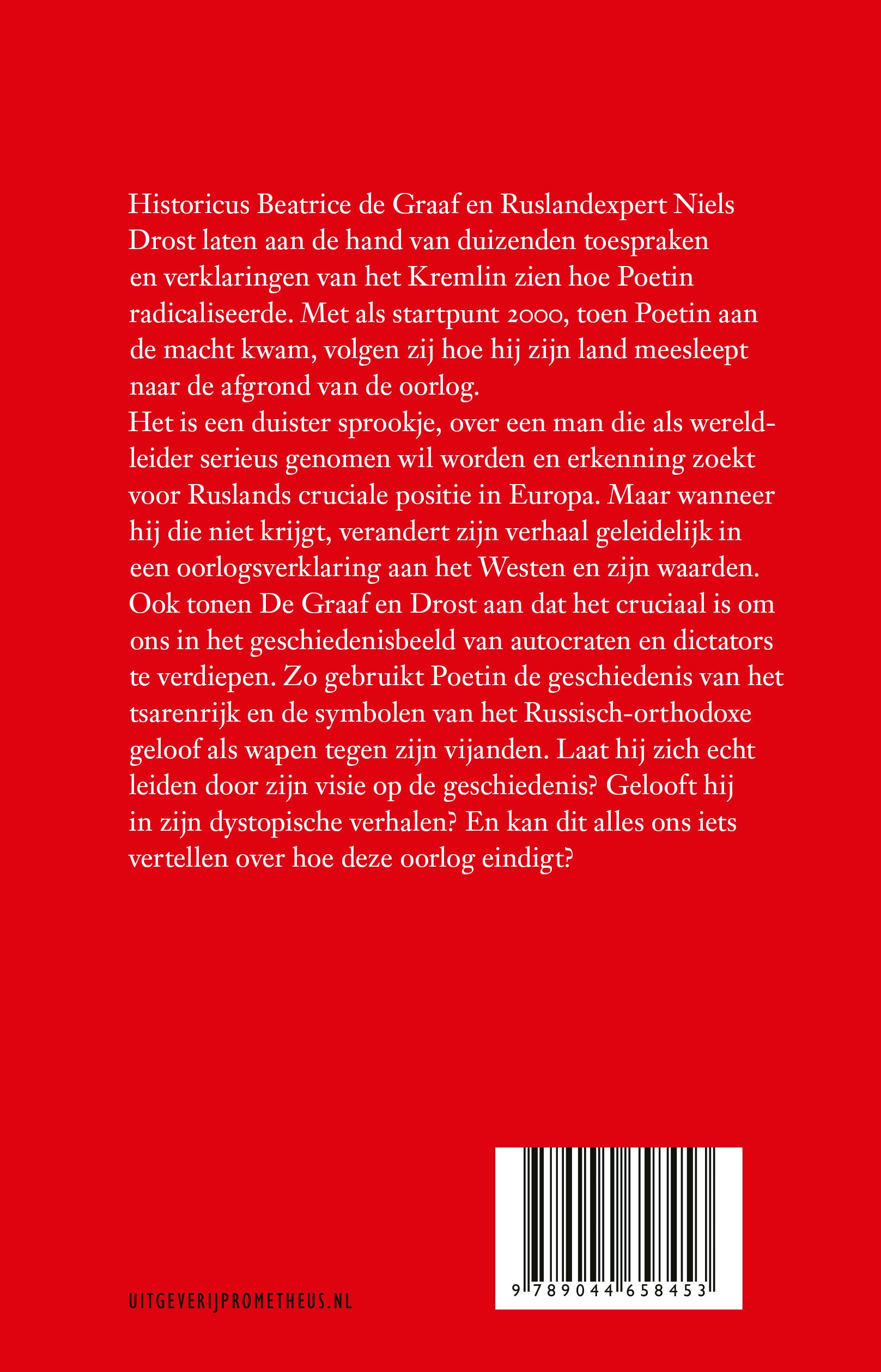 Poetins tsaristische droom