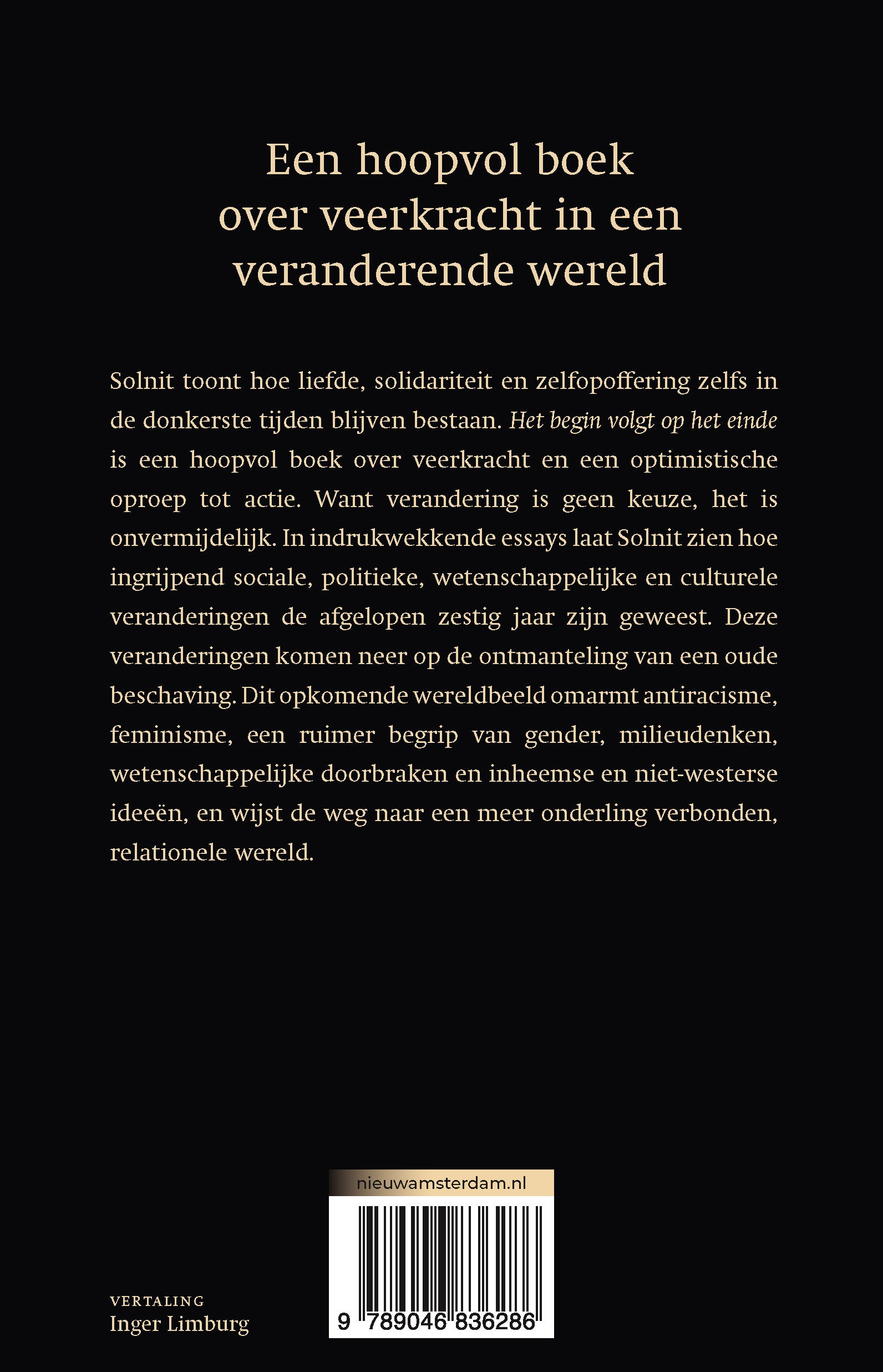 Het begin volgt op het einde