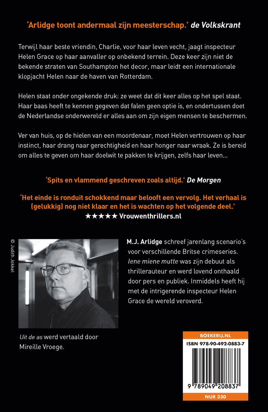Uit de as