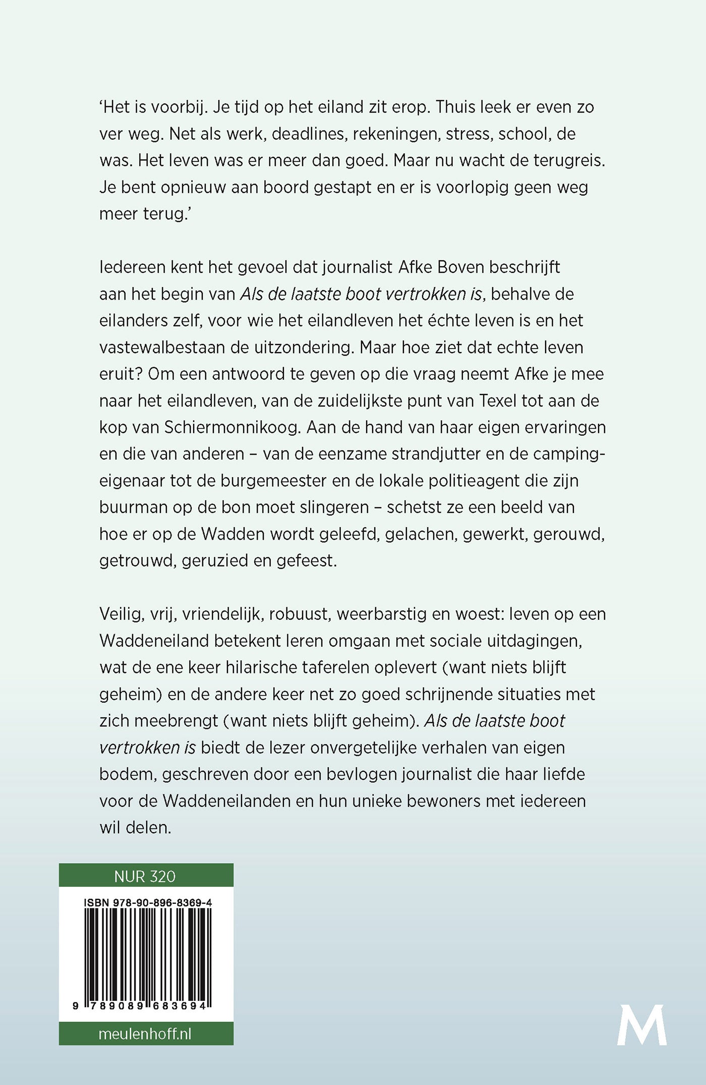 Als de laatste boot vertrokken is