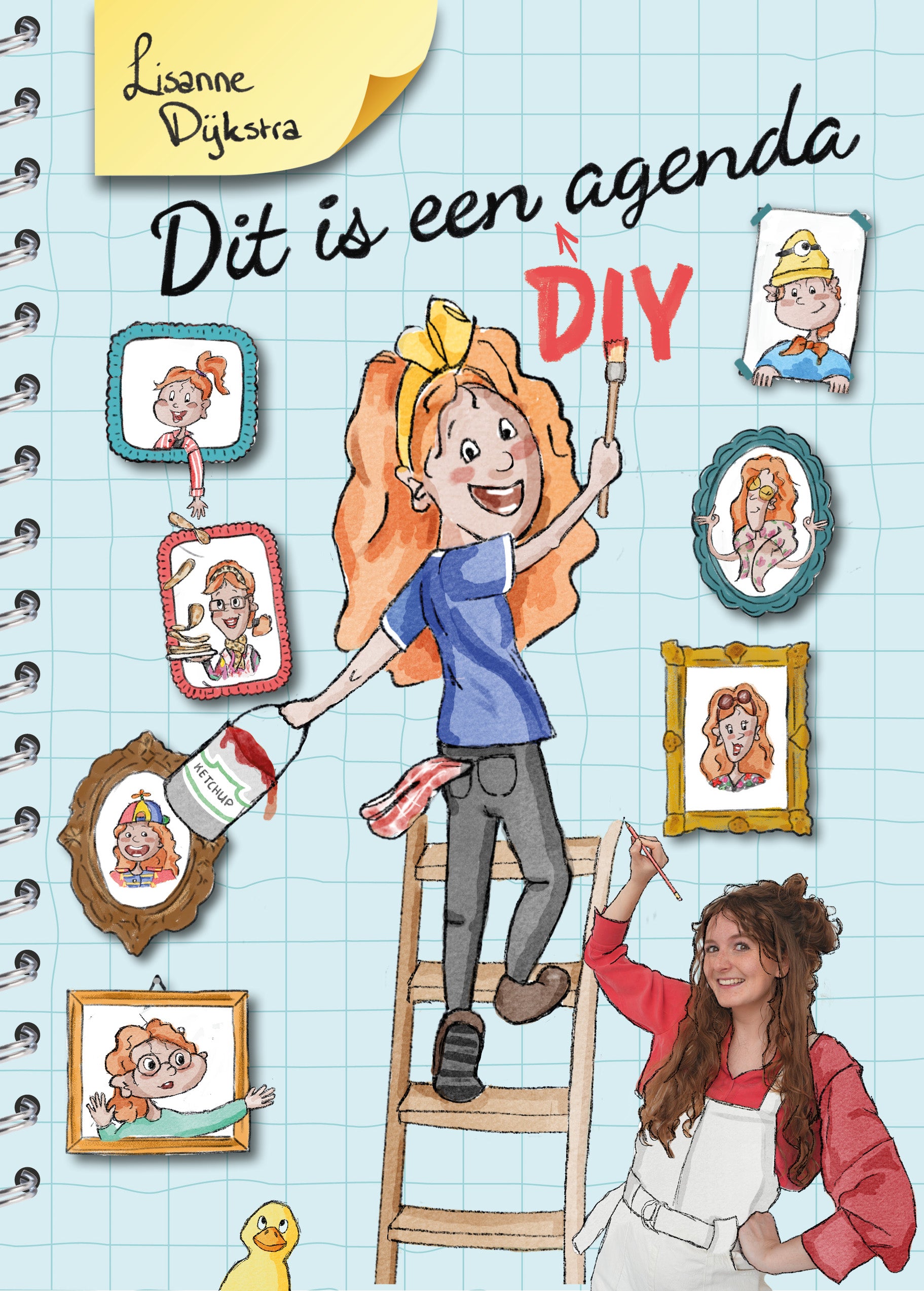 Dit is een DIY agenda