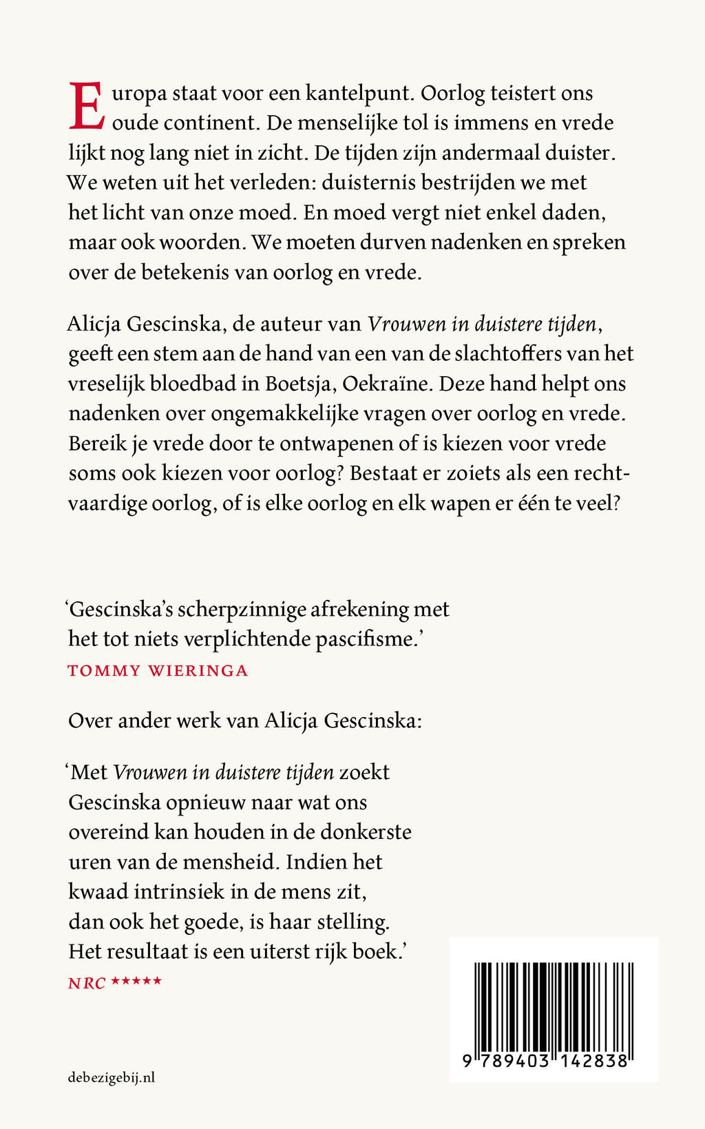 Hand van hoop
