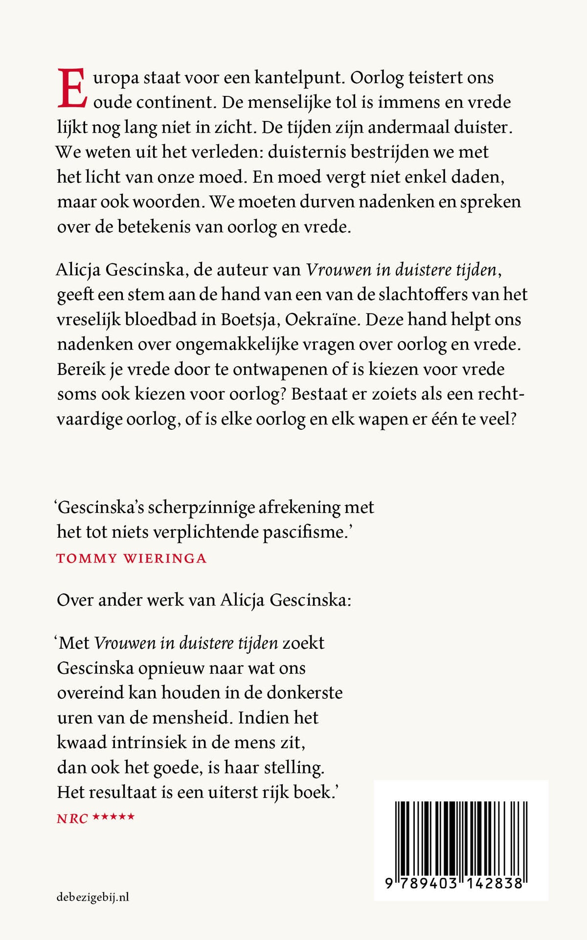 Hand van hoop