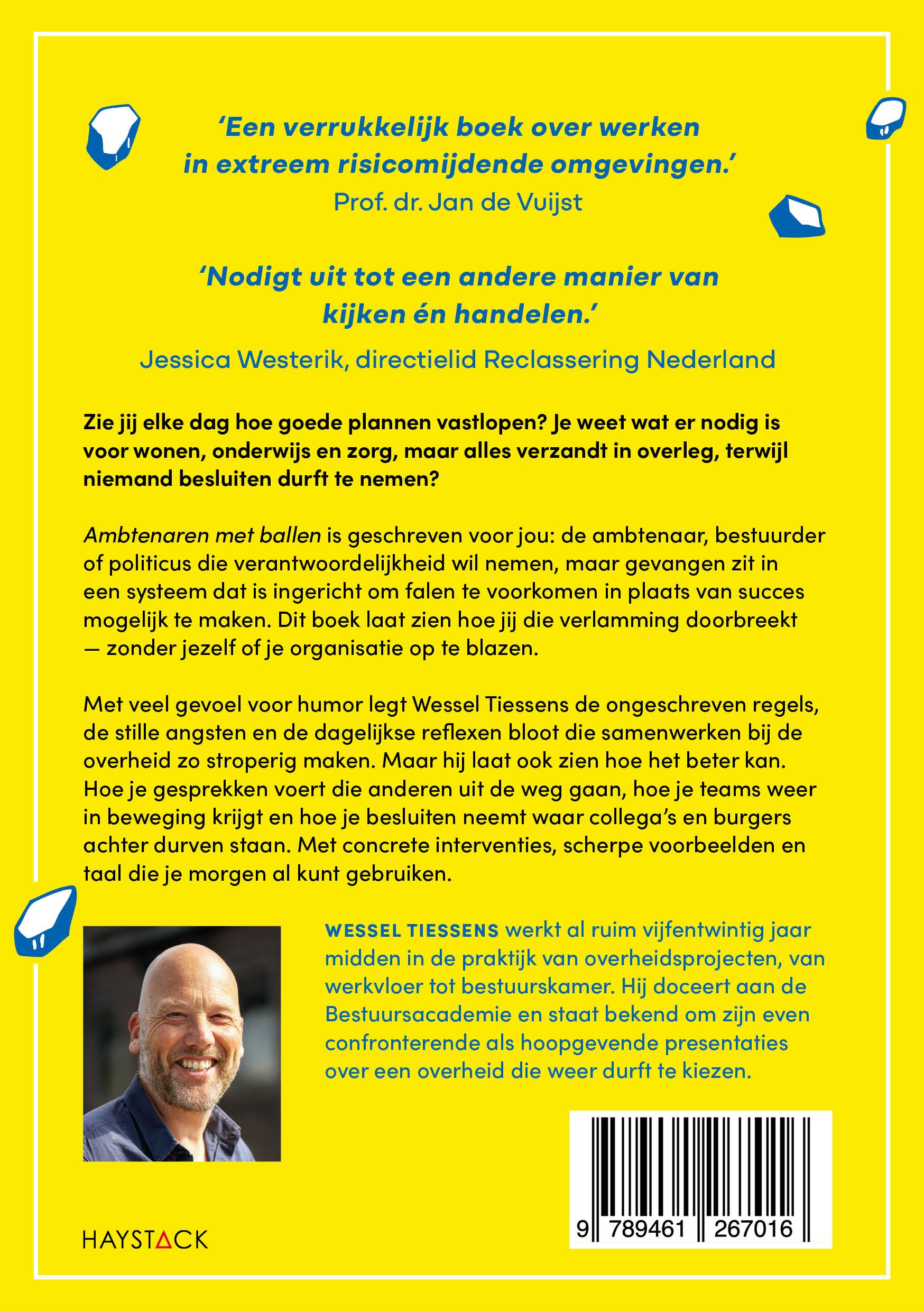 Ambtenaren met ballen