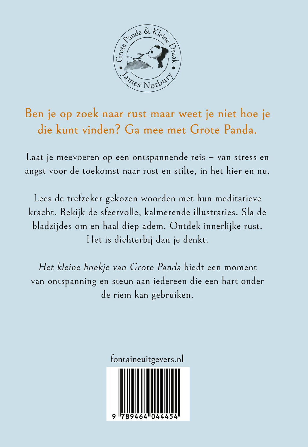 Het kleine boekje van Grote Panda - Rust