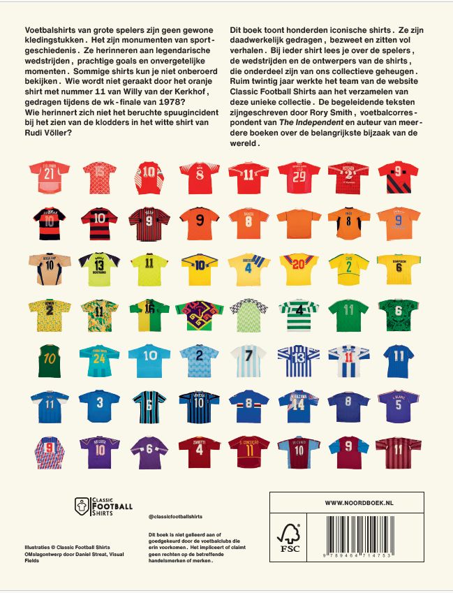 Unieke voetbalshirts