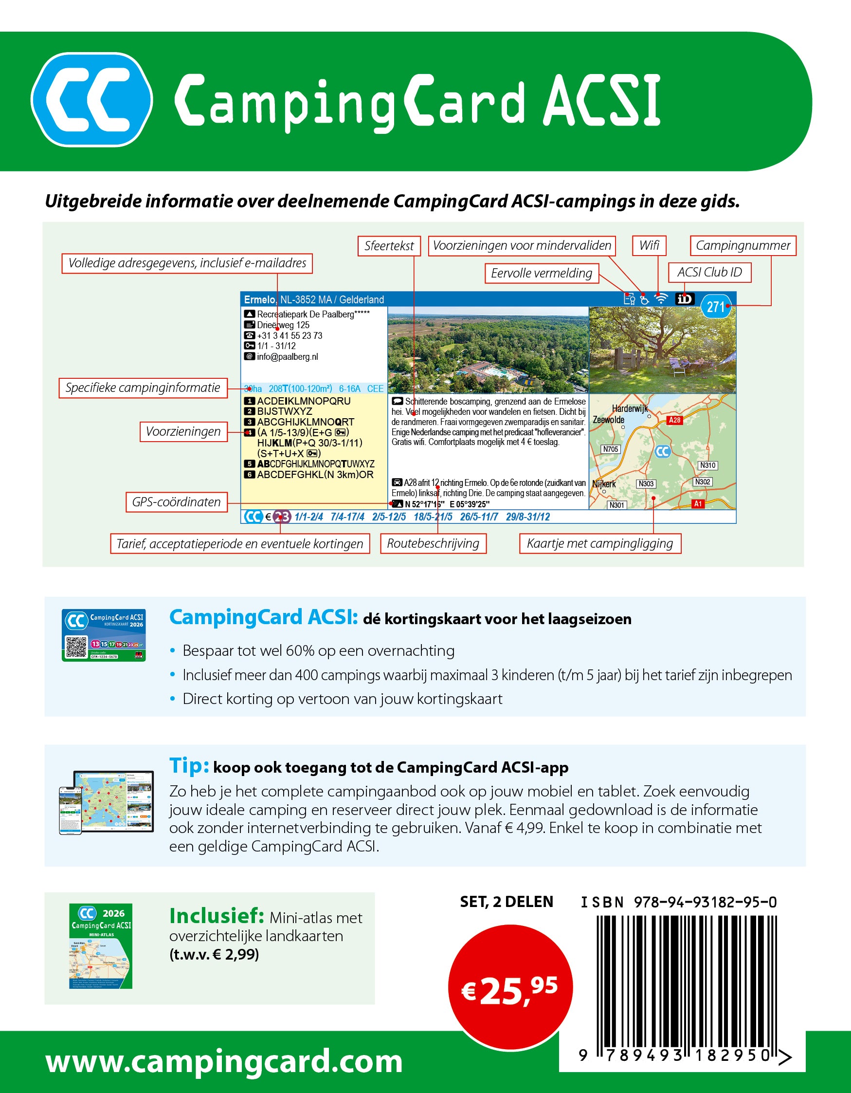 CampingCard ACSI 2026